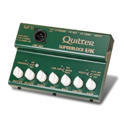 Quilter Superblock UK 25W Pedal-Sized Mini Guitar Amplifier Head image 3