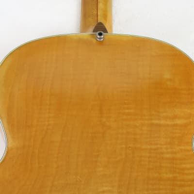 Vintage 1943 GRETSCH Synchromatic 160 Acoustic Archtop w/Cat's Eye F-Holes, Natural Finish image 14