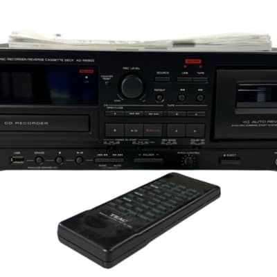 TEAC　AD-RW900 Teac AD-RW900 CD Recorder Cassette Deck Black Very Good | eBay