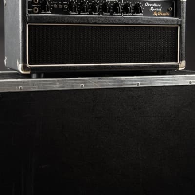 Dumble Overdrive Special Amplifier Head, Dumble Footswitch, EVM12L Cab, 4x12 Cab, and 1980s Dumbleator with Flight Case for sale