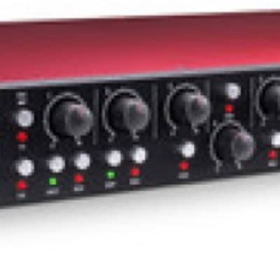 Focusrite SCARLETT-OCTO-RST-AG 8-Channel Microphone Preamp with ADAT Inputs, 24/192 A/D image 2
