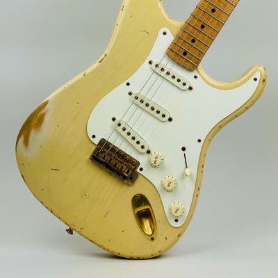 Fender Custom Shop Cunetto Relic Stratocaster, '57 RI Mary Kaye, Lowest Serial Number Available! 1995 - Blonde image 1