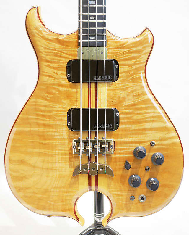 ALEMBIC 20th Annversary Bass Quilt Maple Top 1989 33/200 Reverb