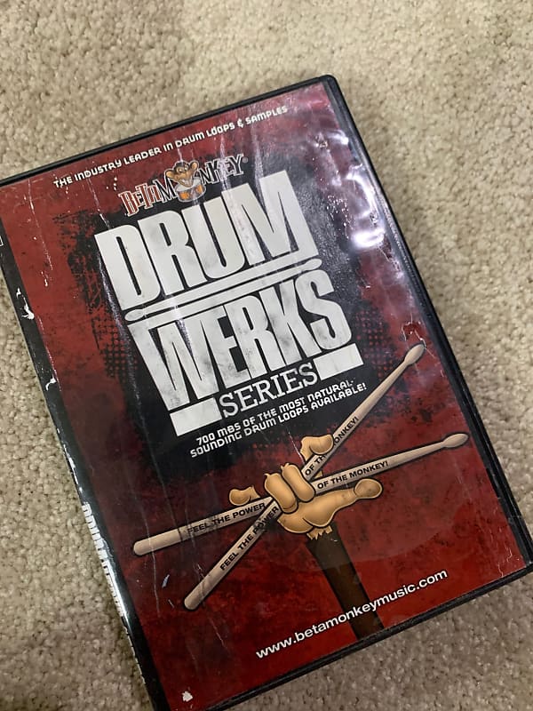 Beta Monkey Drum Werks Series Drum Loops CDs | Reverb