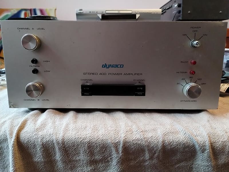 Dynaco ST400 amplifier in very good condition, serviced - 1970&#039;s  			