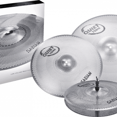 Sabian #QTPC503 - Quiet Tone Practice Cymbals Set - 14/16/20 image 1