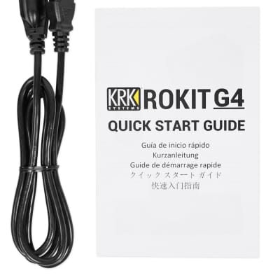 KRK ROKIT 5 G4 5" Bi-Amped Active Powered Studio Monitor Speaker RP5-G4 RP5G4 image 5