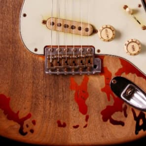 Fender Custom Shop Rory Gallagher Tribute Stratocaster  3 Tone Sunburst image 5