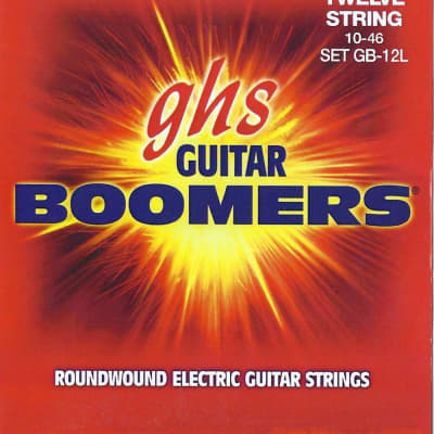 GHS Boomers Guitar Strings 12-String Electric Light Roundwound 10-46 image 1