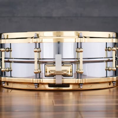 Ludwig LB400BBTWM Brass Edition Supraphonic 5x14