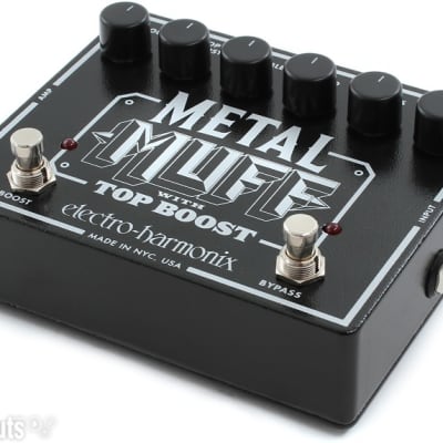 Electro-Harmonix Metal Muff with Top Boost Distortion Pedal image 4