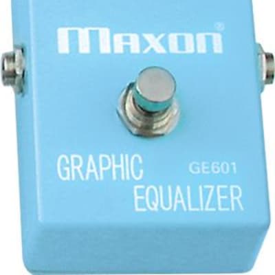 Maxon GE601 Graphic Equalizer Reissue Pedal. New with Full Warranty! image 2