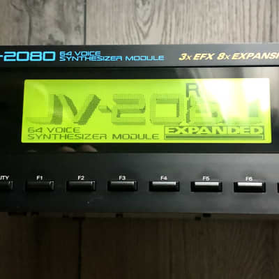 Roland JV-2080 64 Voice Synthesizer + SR-JV80 expansion cards collection lot full +PCM Data Rom card image 8