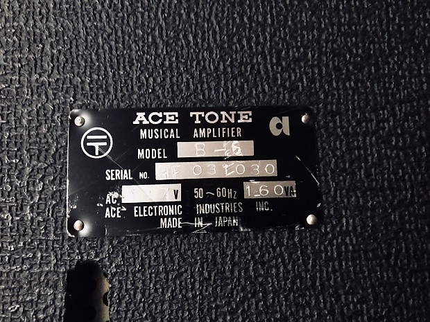 Ace Tone Bass 6 & Bass 9 with cabinet!