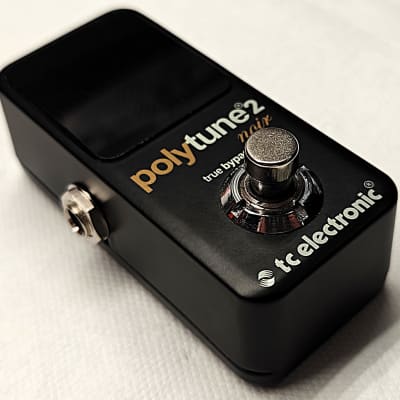 TC Electronic PolyTune 2 Noir Tuning Pedal | Reverb