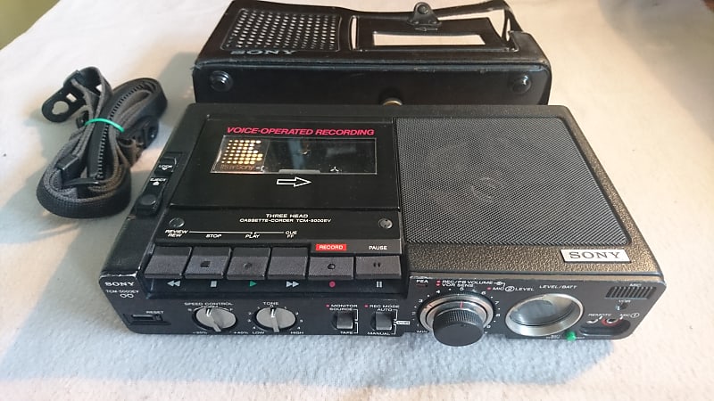 Sony TCM-5000EV Portable Cassette Recorder