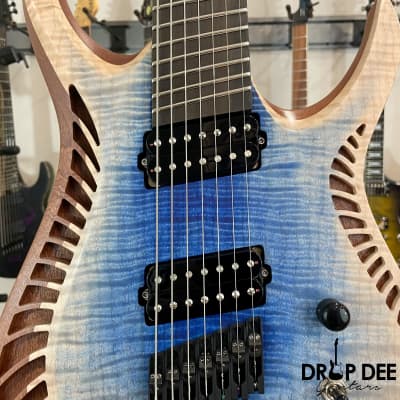 OD Guitars Venus Multiscale 7-String Electric Guitar w/ Case-Mid Burst image 6