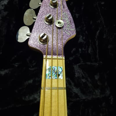 Fender Limited Edition Adam Clayton (U2) Precision Bass - Purple Sparkle image 5