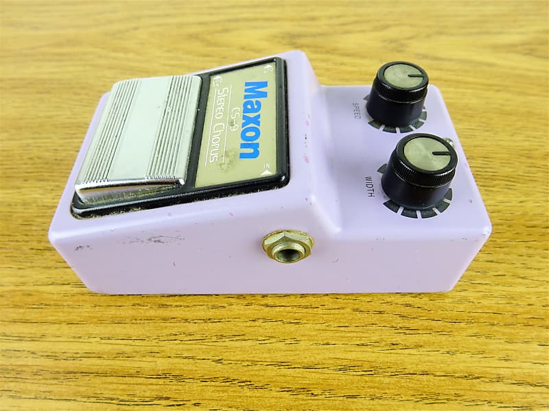 Maxon SERIES 9 CS-9 STEREO CHORUS Vintage Black Label 1980's