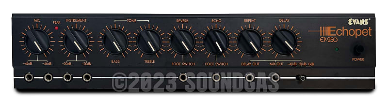 Evans EP-250 Vintage テープエコース プリングリバーブ Evans Echopet EP-250 Delay + Spring Reverb *Soundgas