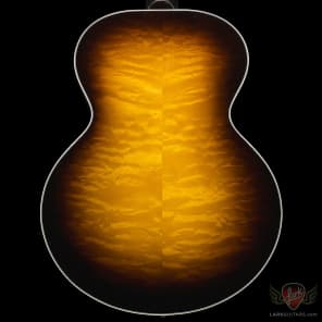 Gibson Custom Shop 2016 Limited Run J-185 Quilt Vine - Vintage Sunburst (017) image 6