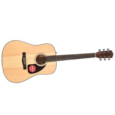 Fender CD60 - Dreadnought Acoustic Guitar - Natural image 4