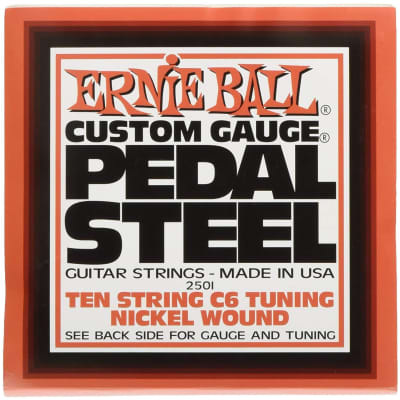 Ernie Ball 10-String C6 Tuning Pedal Steel Strings (12-66)