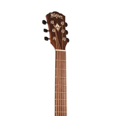 Washburn HD100SWEK Heritage Series Solid Wood Spruce 6-String Acoustic Electric Guitar w/Hard Case image 8