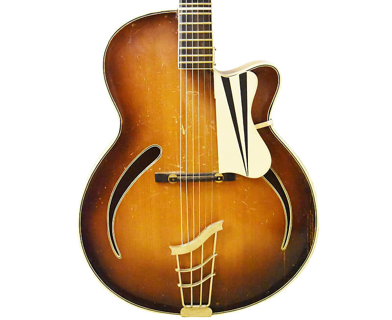 Arnold Hoyer Archtop Jazz Hollowbody Guitar 1954 image 1