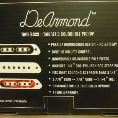 DeArmond Tone Boss passive soundhole pickup for steel string acoustic guitar image 5