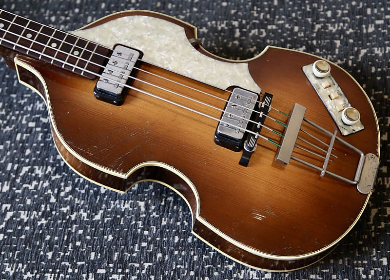 1963 Hofner 500/1 Violin Bass w/ Selmer Case * Vintage * Original