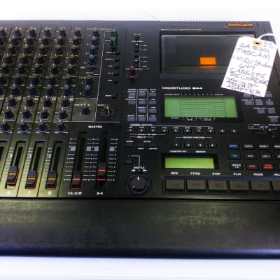 TASCAM MIDIStudio 644 CASSETTE MULTITRACK Recorder with the