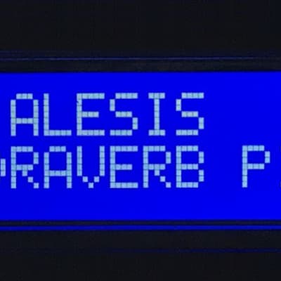 Alesis LCD Display - Quadraverb, Quad Plus, Quad GT, Data Disk, D4, & ADA MP-2 Screen - BLUE