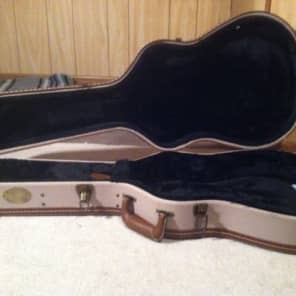 Alvarez FC1 Folk Arched Acoustic Guitar Hardshell Case Tan Reverb
