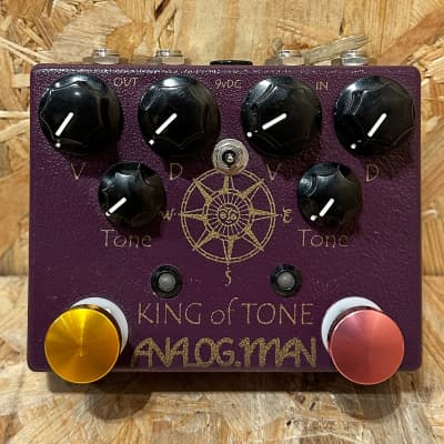Reverb.com listing, price, conditions, and images for analog-man-king-of-tone