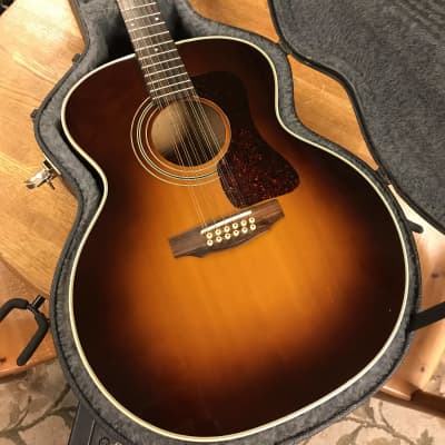 1996 Guild USA JF-30-12 with Rosewood Fretboard Antique Burst for sale