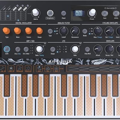 完売品 Arturia MicroFreak Stellar ブラック korg Arturia - MicroFreak Stellar Edition