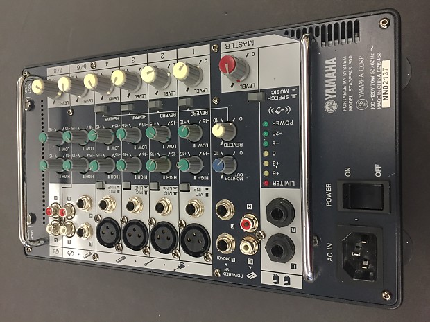 Yamaha Stagepas 300 Portable PA System Head only | Reverb Yamaha Stagepas 300 Portable PA System Head only | Reverb