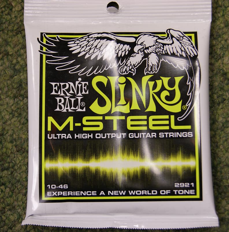 Ernie Ball 2921 M Steel 10-46 regular slinky electric guitar strings image 1