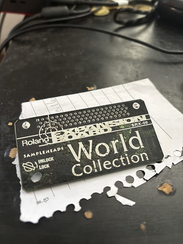 Roland SRX-09 World Collection Expansion Board 2000s - Green