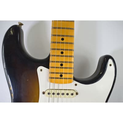 Fender 57 Stratocaster Custom Shop Relic 2-color sunburst image 8