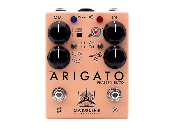 Caroline Guitar Company Arigato Phaser / Vibrato Effects Pedal