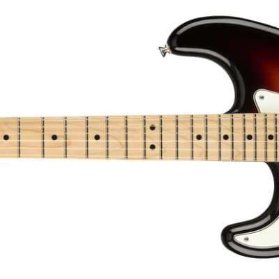 Fender Player Stratocaster Left-Handed, Maple Fingerboard, 3-Color Sunburst image 2
