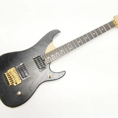Washburn Custom Shop Limited N4 BSG1G Nuno Bettencourt Signature Black Gold Hardware USA 2009 Electric Guitar, u3328 for sale