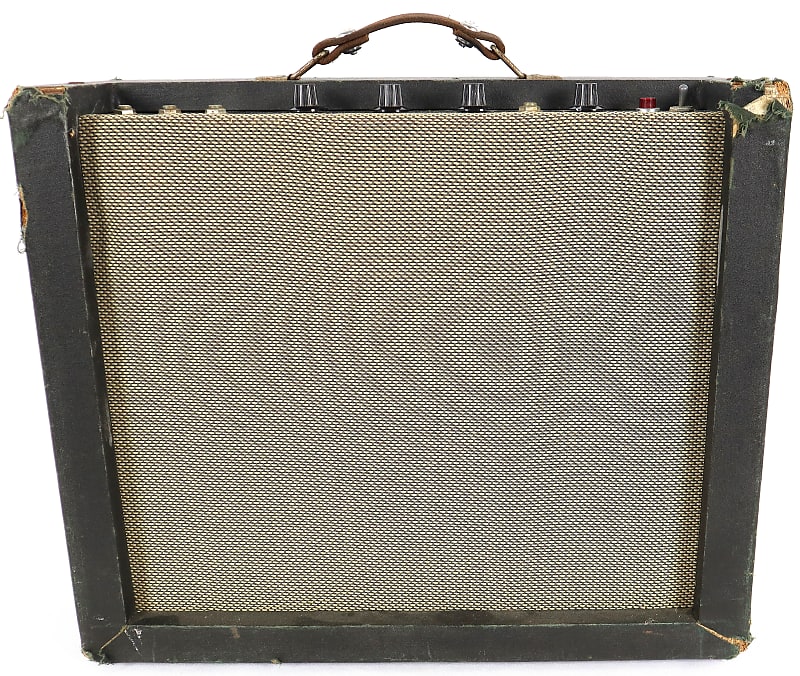 Vintage 1960s Harmony H410A Electric Guitar 5w Tube Combo Amplifier Amp image 1