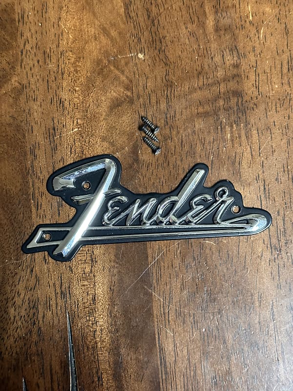 Fender Metal Logo Reverb