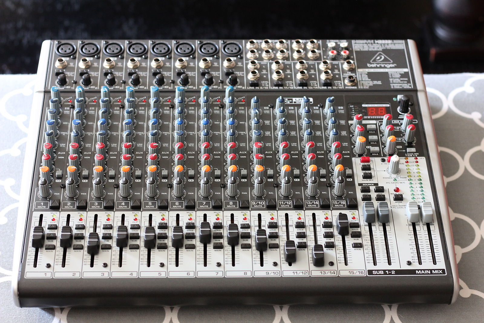 Микшерный Пульт Behringer Qx2222usb Купить