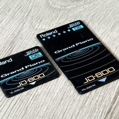 Roland JD-800 / JD-990 // PN-JD80-06 // GRAND PIANO ROM card set