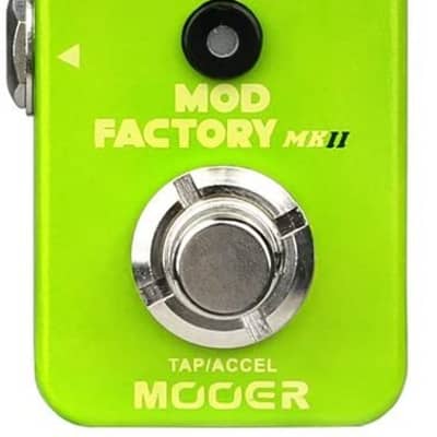 MOOER MOD Factory MKII with 11 Different Modulation Effects, Chorus, Flange, Tremolo, Phase, Low-bit, Ring Modulator, Real-time Tap Tempo, Acceleration Function for sale