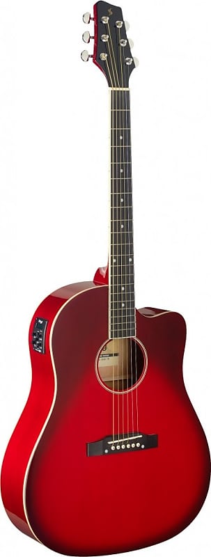 Cutaway Acoustic-electric Slope Shoulder Dreadnought Guitar, 